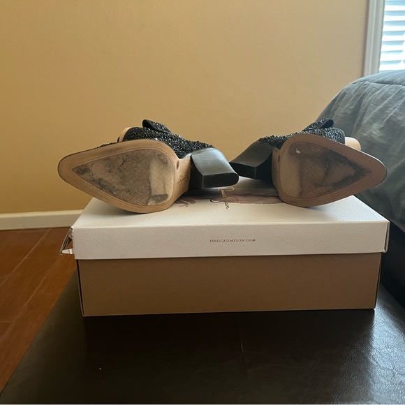 Jessica Simpson Rhinestone booties - Picture 3 of 9